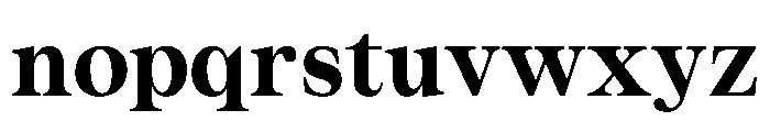 ResidenzSerif BoldStandard Instance Font LOWERCASE