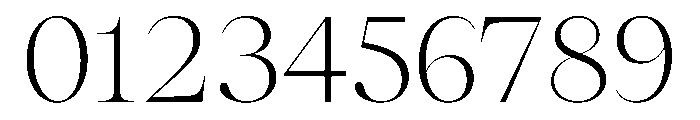 ResidenzSerif LightLarge Instance Font OTHER CHARS