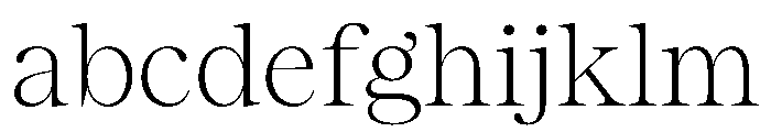 ResidenzSerif LightStandard Instance FONT