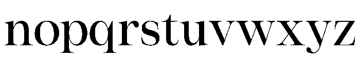 ResidenzSerif MediumLarge Instance Font LOWERCASE