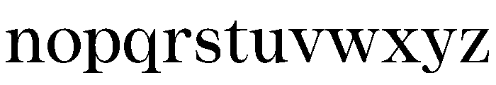 ResidenzSerif MediumStandard Instance Font LOWERCASE