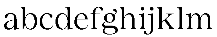 ResidenzSerif RegularStandard Instance FONT
