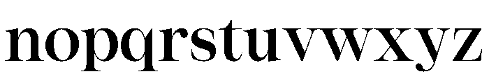 ResidenzSerif SemiBoldLarge Instance Font LOWERCASE