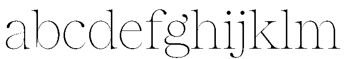 ResidenzSerif ThinLarge Instance FONT
