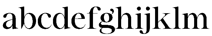 ResidenzSerifLarge MediumLarge FONT