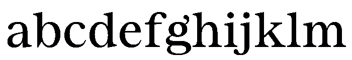 ResidenzSerifSmall MediumSmall FONT