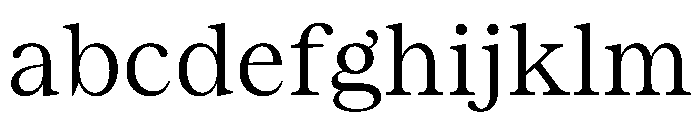 ResidenzSerifSmall RegularSmall FONT