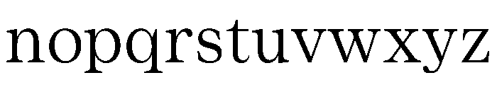 ResidenzSerifSmall RegularSmall Font LOWERCASE