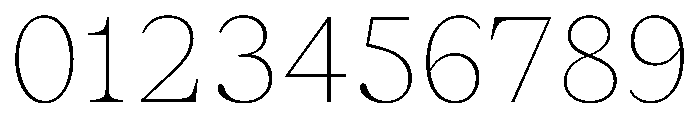ResidenzSerifSmall ThinSmall Font OTHER CHARS