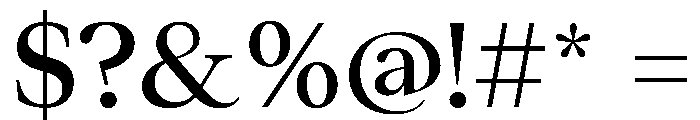 ResidenzSerifStandard MediumStandard Font OTHER CHARS