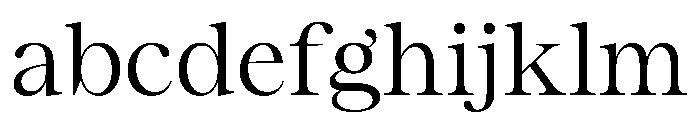 ResidenzSerifStandard RegularStandard FONT
