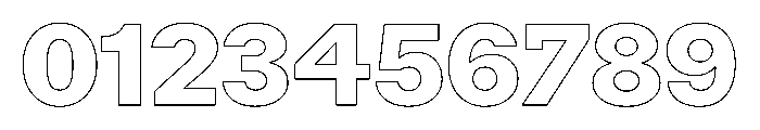 Resonanz A Bold Regular Webfont Font OTHER CHARS