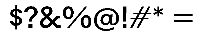 Resonanz A Book Regular Webfont Font OTHER CHARS