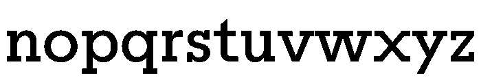 Resonanz A Book Regular Webfont Font LOWERCASE