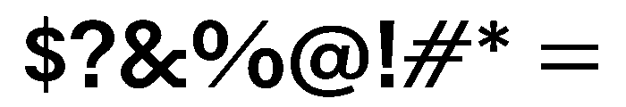 Resonanz A Medium Regular Webfont 884b2c4d Font OTHER CHARS