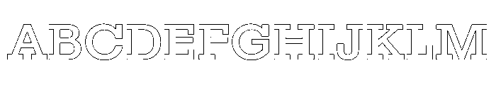 Resonanz A Medium Regular Webfont Font UPPERCASE