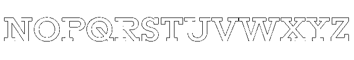 Resonanz A Medium Regular Webfont Font UPPERCASE