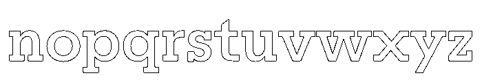 Resonanz A Medium Regular Webfont Font LOWERCASE