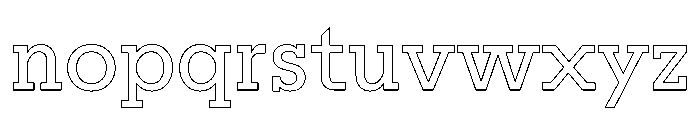 Resonanz A Regular Webfont Font LOWERCASE