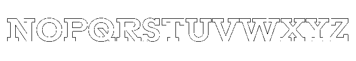 Resonanz A Semibold Regular Webfont Font UPPERCASE