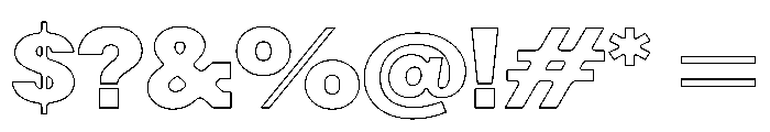 Resonanz B Black Regular Webfont 6276236c Font OTHER CHARS