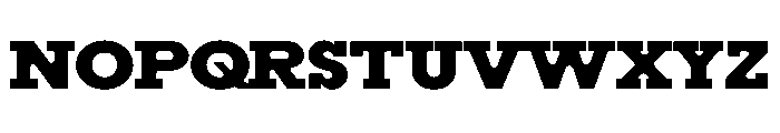 Resonanz B Black Regular Webfont Font UPPERCASE