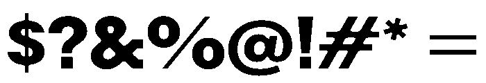 Resonanz B Bold Regular Webfont 91cd30c4 Font OTHER CHARS