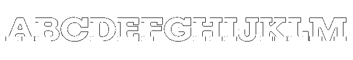 Resonanz B Bold Regular Webfont Font UPPERCASE