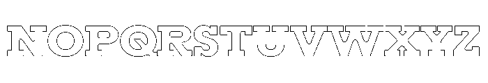 Resonanz B Bold Regular Webfont Font UPPERCASE