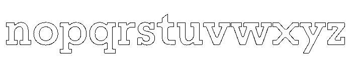Resonanz B Medium Regular Webfont Font LOWERCASE