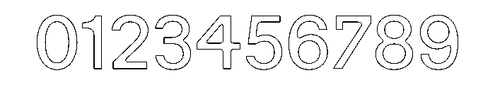 Resonanz B Regular Webfont Font OTHER CHARS