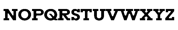 Resonanz B Semibold Regular Webfont Font UPPERCASE