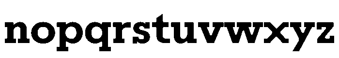 Resonanz B Semibold Regular Webfont Font LOWERCASE
