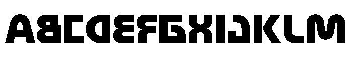 Reversa BlackText Instance Font UPPERCASE
