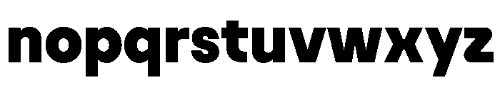 Reversa BlackText Instance Font LOWERCASE