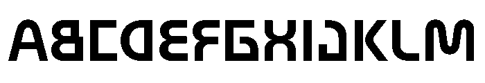 Reversa BoldText Instance Font UPPERCASE