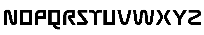 Reversa BoldText Instance Font UPPERCASE