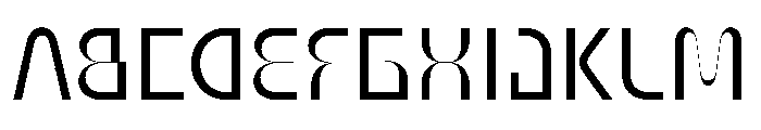 Reversa MediumDisplay Instance Font UPPERCASE