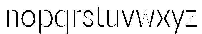 Reversa RegularDisplay Instance Font LOWERCASE