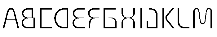 Reversa RegularHeadline Instance Font UPPERCASE