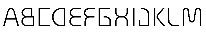 Reversa RegularText Instance Font UPPERCASE