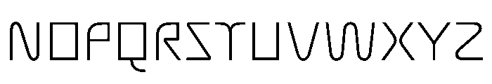 Reversa RegularText Instance Font UPPERCASE