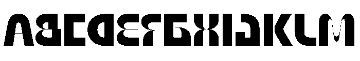 ReversaDisplay BlackDisplay Font UPPERCASE