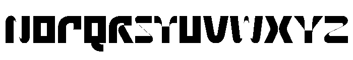 ReversaDisplay BlackDisplay Font UPPERCASE