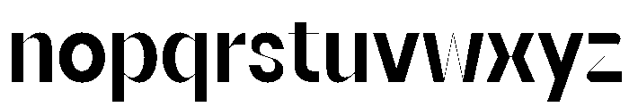 ReversaDisplay BoldDisplay Font LOWERCASE