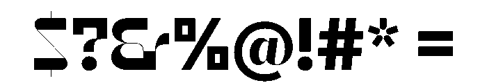 ReversaDisplay ExtraBoldDisplay Font OTHER CHARS