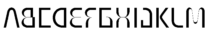 ReversaDisplay MediumDisplay Font UPPERCASE