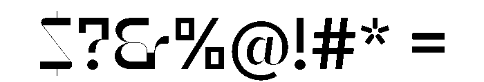 ReversaDisplay SemiBoldDisplay Font OTHER CHARS