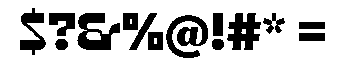 ReversaHeadline BlackHeadline Font OTHER CHARS