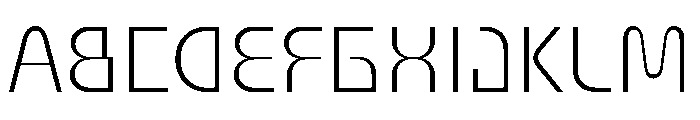 ReversaHeadline RegularHeadline Font UPPERCASE